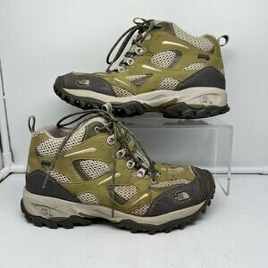 North Face Boots Womens 8.5 Hedgehog Hiking Walking Shoes Goretex Vibram